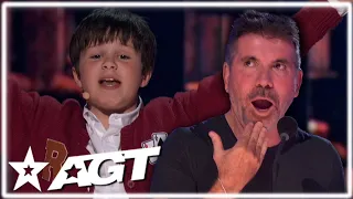 10 Year Old Magician Shows POWERFUL Connection Between Father and Son on America's Got Talent!