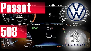 VW Passat vs Peugeot 508