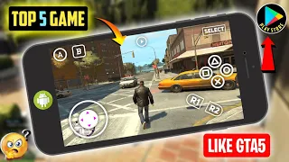 Top 5 game like gta v in android ! Gta jaisa mobile game | Play store gta like games