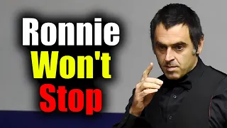 Ronnie O'Sullivan Played Every Position Very Carefully!