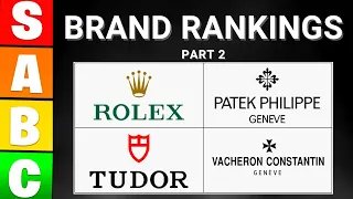 Ranking luxury watch brands by how well they hold their value (part 2)