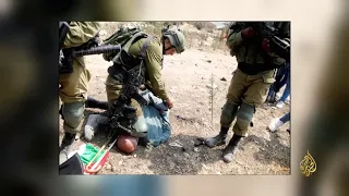 فيديو صادم أثار غضب كثيرين إثر اعتداء جندي إسرائيلي على رجل فلسطيني ستيني 🇵🇸