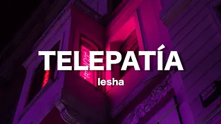 telepatía - lesha (kali uchis cover) // lyrics