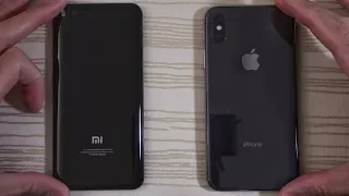 Xiaomi Mi6 MIUI 9 vs iPhone X - Speed Test!