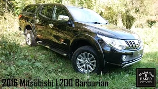 Mitsubishi L200 Barbarian (series 5) Testdrive & Review (with Nathaniel cars)