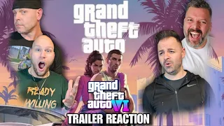 GTA 6 (Grand Theft Auto VI) Official Reveal Trailer reaction
