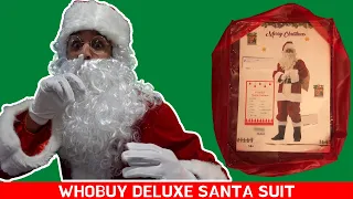 Santa Suit Review from WHOBUY