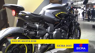 2022 MV Agusta Rush Motorcycle Walkaround Eicma 2021