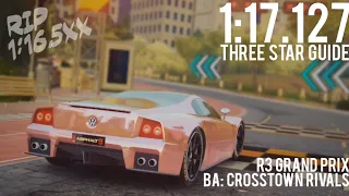 ASPHALT 9 - VOLKSWAGEN W12 GRAND PRIX GUIDE - ROUND 3 WITH 3* - 1:17.127 (RIP 1:16.5xx)