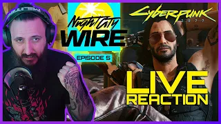 Cyberpunk 2077 Night City Wire Episode 5: Johnny Silverhand -  LIVE Reaction | MystaGaming