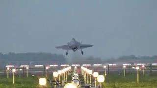 F-35 vs F-16 Noise Level Tests at Leeuwarden AirBase (Belevingsvluchten)