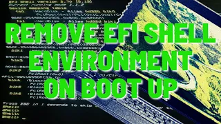 Removing the EFI Shell Environment on Boot Up | Acer One 10 | Buhay Tech