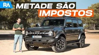 PREÇO ABSURDO do Ford BRONCO 2024. Primeiro teste em Portugal