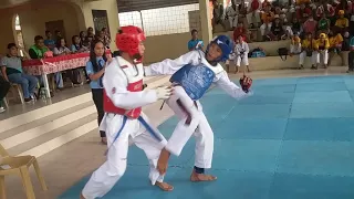 Taekwondo sparring Provincial meet Phillipines Tugegarao,Cagayan