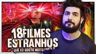 18 FILMES ESTRANHOS IMPERDÍVEIS que você PRECISA CONHECER (se curte filme assim hehe) - PARTE 2!