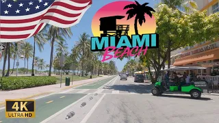 DRIVING in MIAMI, Little Havana & Miami Beach, Florida State, UNITED STATES I 4K 60fps