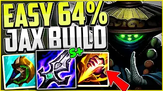 EASY 64% WR JAX JUNGLE BUILD IS LEGIT BUSTED👌 | How to Play Jax Jungle for Beginners Season 13