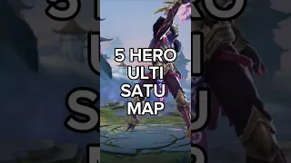 5 HERO ULTI 1 MAP #shorts