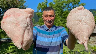 2 Best Lamb Fat Dishes! Cooking Mutton In The Azerbaijani Village