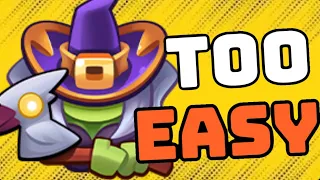 STOP LOSING TO WITCH!! NEVER A PROBLEM AGAIN!! IN RUSH ROYALE!