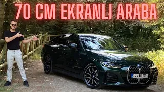 MAKYAJLI BMW 4.20 İ GRAN COUPE İNCELEDİM l İÇİNDE 70 CM EKRAN OLAN ARAÇ