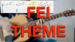 Space Rangers - Fei theme (acoustic guitar cover, tabs)