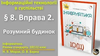 § 8. Вправа 2. Розумний будинок | 10(11) клас | Морзе