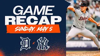 Tigers vs. Yankees Highlights | 5/5/24