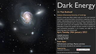 CPC Lecture January 23 - "Dark Energy", Dr Matt Bothwell