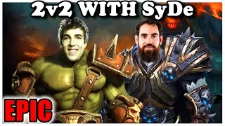 Grubby | WC3 | [EPIC] 2V2 WITH SyDe!