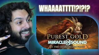 METALHEAD REACTS TO MIRACLE OF SOUND Feat. The Charismatic Voice - Purest Gold