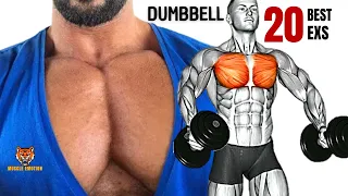 20 BEST  INNER ,LOWER AND UPPER CHEST WORKOUT WITH DUMBBELLS ONLY AT HOME OR GYM