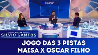 Jogo das 3 Pistas - Maisa x Oscar Filho | Programa Silvio Santos (14/04/19)