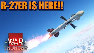 War Thunder R-27ER IS HERE!!! The BEST BVR missile in the game?