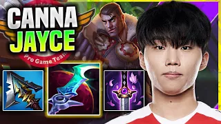 CANNA IS READY FOR JAYCE! - T1 Canna Plays Jayce Top vs Kennen! | Season 11