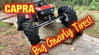 Big Gnarly Tires on the Capra