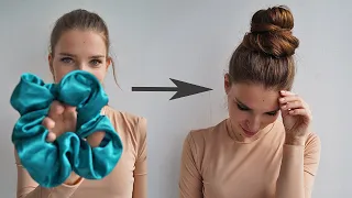 MESSY BUN FOR THIN HAIR