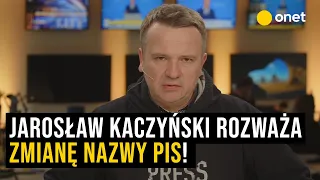 Jarosław Kaczyński rozważa zmianę nazwy PiS!