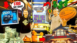 1v1 World’s LARGEST Fishing Store ARCADE Challenge (MORE WINS = MORE $$$)