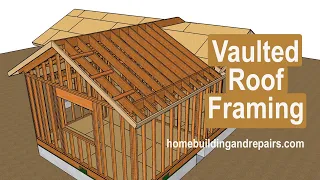 How To Build Vaulted Roof For Crawlspace Home Addition - Design, Framing And Assembly Ideas