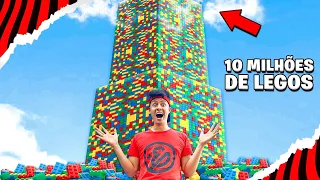 FIZ A MAIOR TORRE DE LEGO DO MUNDO!