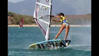 AMADO VRIESWIJK, SARAH-QUITA OFFRINGA and ANTOINE ALBEAU in PWA Fuerteventura Grand Slam