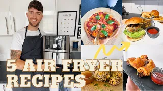 5 EASY & QUICK AIR FRYER RECIPES YOU HAVE TO TRY | VEGGIE & VEGAN