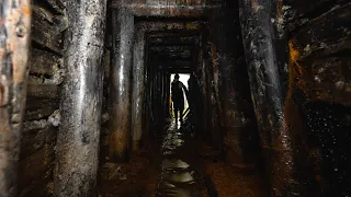 Exploring a Badly Flooded Gold mine - The Sierra Tunnel.