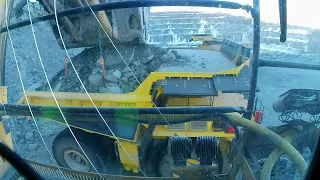 Loading with Komatsu PC8000