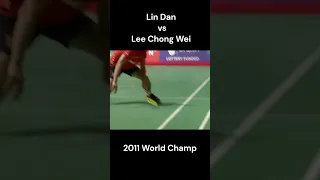 This match never gets old. Lin Dan vs Lee C.W. 2011 World Champ  #badminton  #lindan  #leechongwei