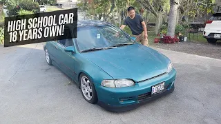 Getting My High School Car To Run | B16A2 Eg Civic