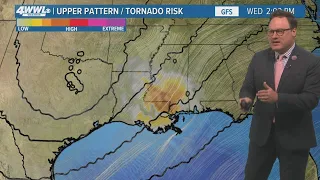 New Orleans Weather: Significant severe weather threat Wednesday