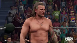 WWE2K23 KENNY OMEGA VS CHRIS JERICHO //  AEW CHAMPIONSHIP MATCH