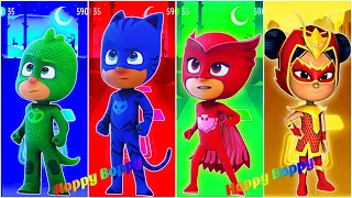 Pj Masks - Tiles Hop EDM Rush 🎶 Owlette 🆚 CatBoy 🆚 Gekko 🆚 An Yu 🆚 Night Ninja 🆚 Romeo 🆚 Luna Girl